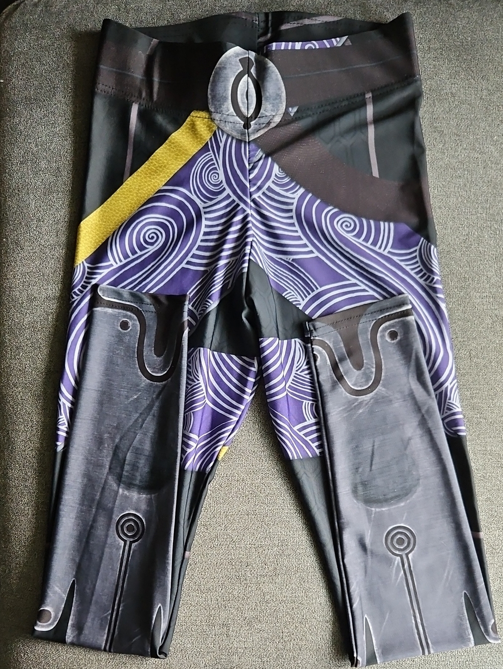 EUC Rare BioWare Mass Effect Tali'Zorah Cosplay Leggings Medium M Discontinued